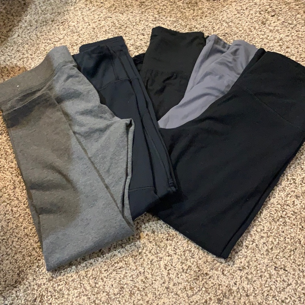 5 pairs of leggings!
